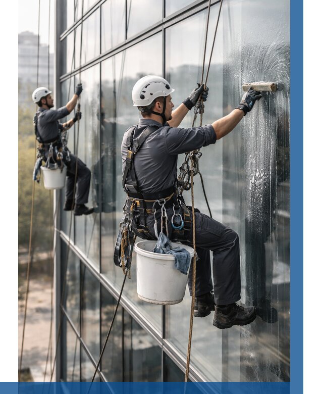 Мойка сплошного остекления в Калининграде, заказать от 304 р.| ВЫСОТНИК-Клн