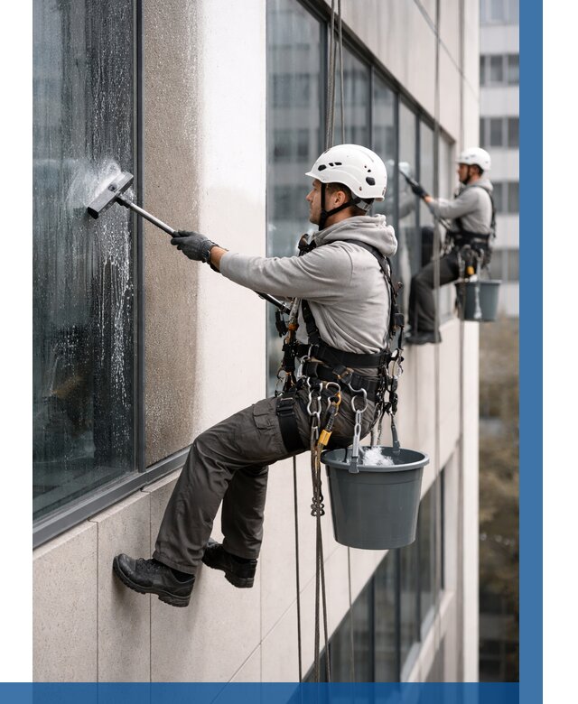 Мойка фасадов зданий в Калининграде под ключ от 354 р. | ВЫСОТНИК-Клн