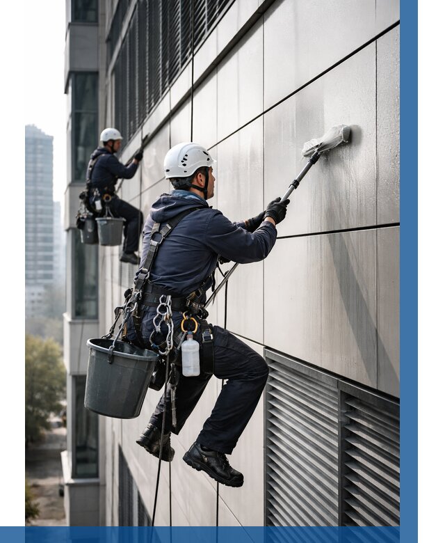 Мойка вентилируемого фасада в Калининграде от 253 р. | ВЫСОТНИК-Клн