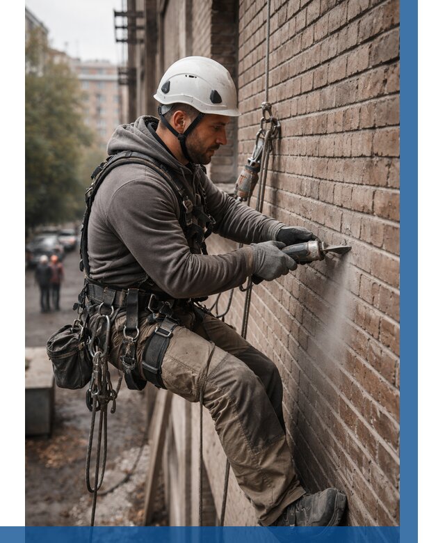 Расшивка кирпичных швов в Калининграде от 607 р. | ВЫСОТНИК-Клн