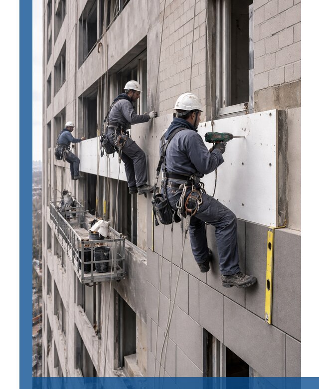 Монтаж фасадных термопанелей высокого качества в Калининграде