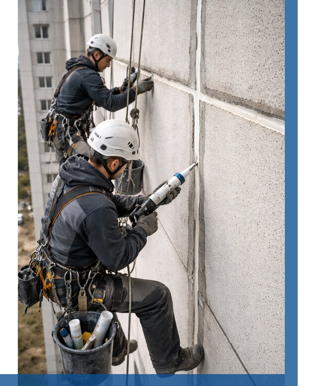 Герметизация межпанельных швов в Калининграде от 708 р. | ВЫСОТНИК-Клн