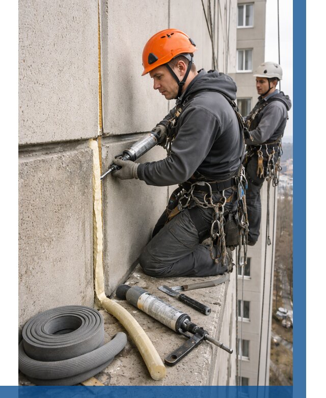 Теплый шов межпанельные швы в Калининграде от 708 р. | ВЫСОТНИК-Клн