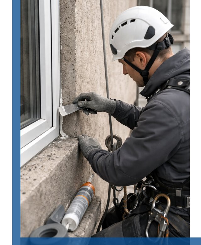 Герметизация монтажных швов окон в Калининграде с гарантией качества