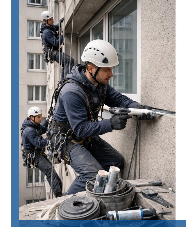 Герметизация швов лоджии в Калининграде профессионально и надежно