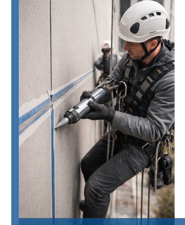 Герметизация стыков фасадных панелей в Калининграде качественно и быстро