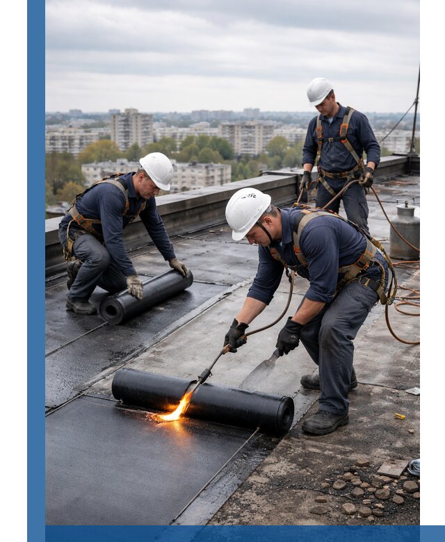 Ремонт наплавляемой кровли в Калининграде качественно и надежно