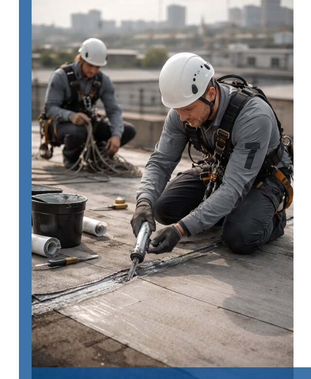 Аварийное и капитальное устранение протечек кровли в Калининграде