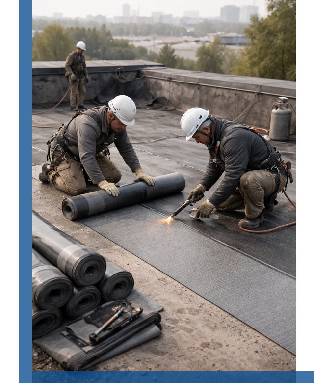 Монтаж мягкой кровли в Калининграде профессионально и надежно