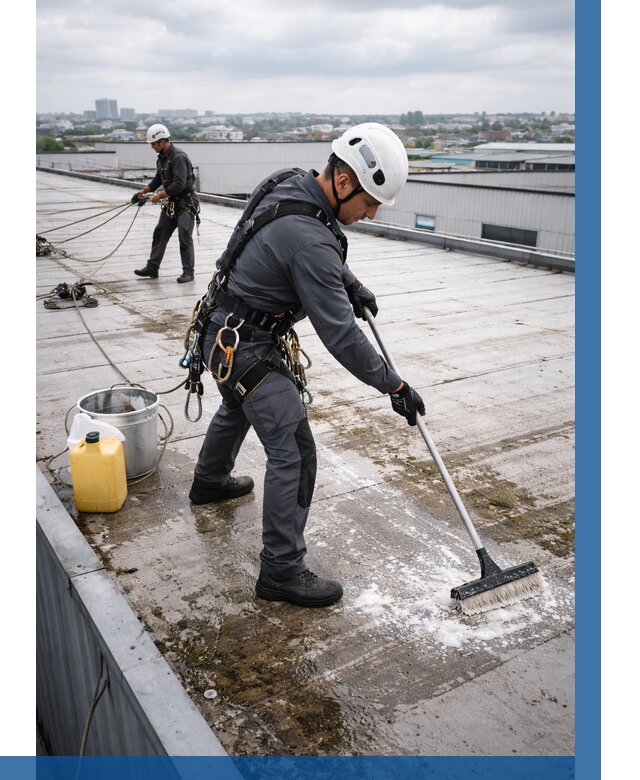 Очистка крыши по графику в Калининграде от 7589 р. | ВЫСОТНИК-Клн