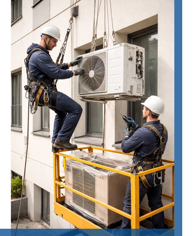 Демонтаж внешнего блока кондиционера в Калининграде от 3541 р. | ВЫСОТНИК-Клн