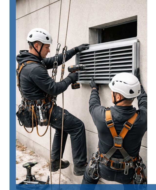 Монтаж вентиляционных решеток в Калининграде профессиональный сервис