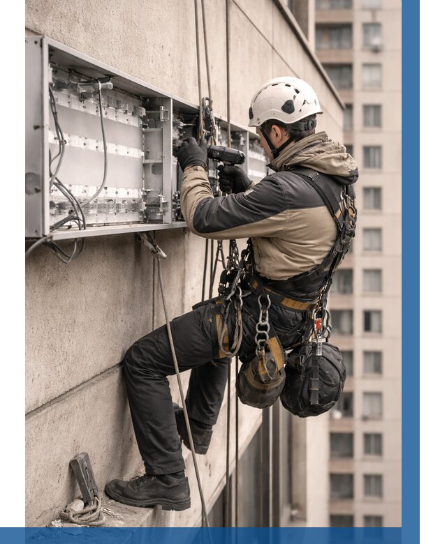 Ремонт вывески на высоте в Калининграде от 4553 р. | ВЫСОТНИК-Клн