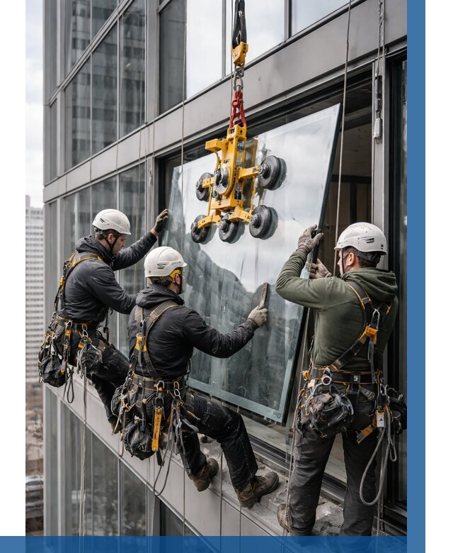 Фасадное остекление зданий под ключ в Калининграде от 10118 р. | ВЫСОТНИК-Клн