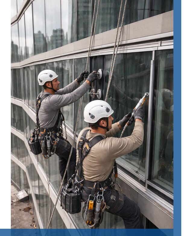 Радиусное остекление фасада в Калининграде от 12142 р. | ВЫСОТНИК-Клн