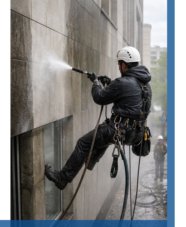 Гидроструйная очистка поверхностей в Калининграде от 860 р. | ВЫСОТНИК-Клн