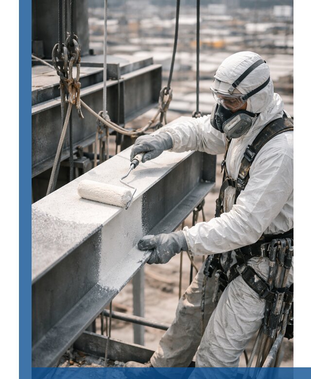 Профессиональная огнезащитная обработка металлоконструкций в Калининграде