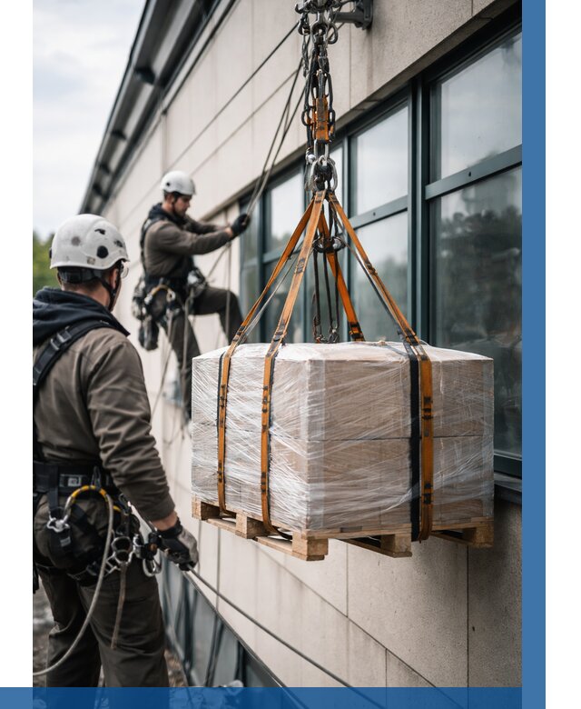 Подъем груза на высоту в Калининграде от 3035 р. | ВЫСОТНИК-Клн