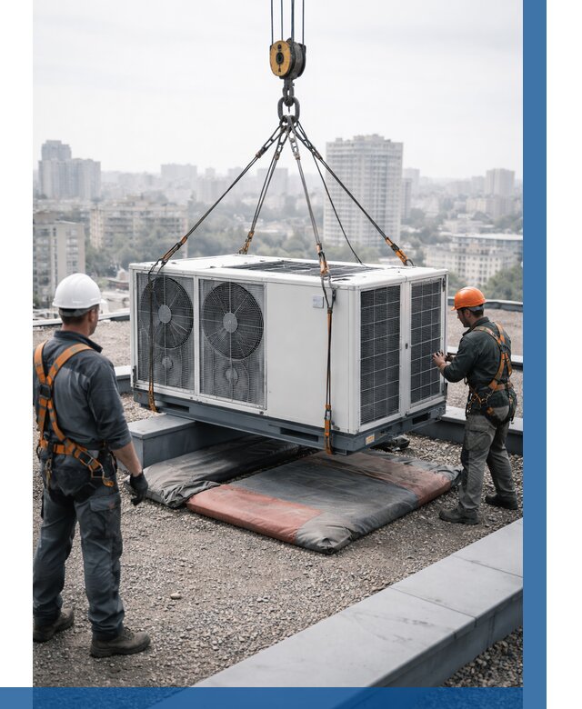 Подъем груза на крышу в Калининграде от 5059 р. | ВЫСОТНИК-Клн заказать