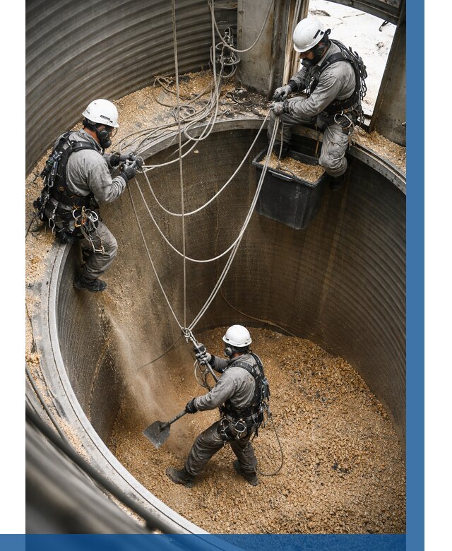 Чистка зерновых бункеров в Калининграде от 12142 р. | ВЫСОТНИК-Клн