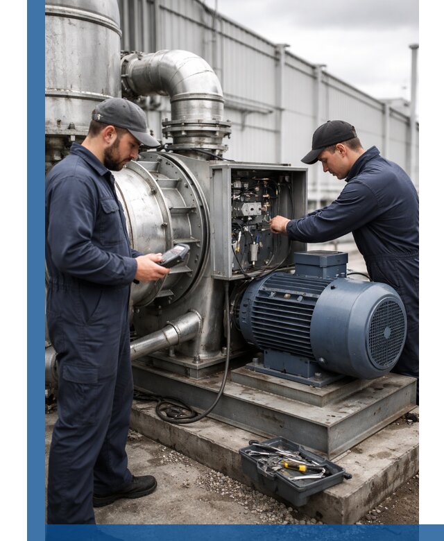 Техническое обслуживание промышленного оборудования в Калининграде