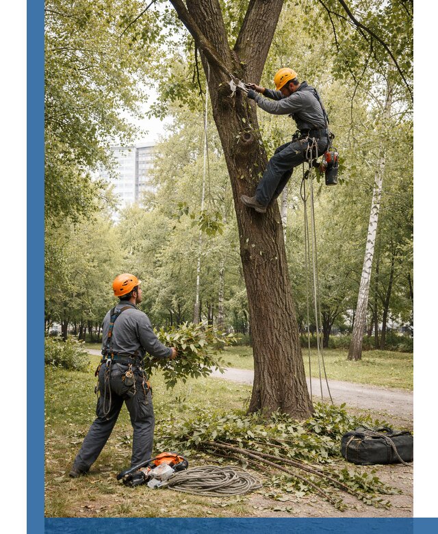 Санитарная обрезка деревьев в Калининграде, профессионально и безопасно