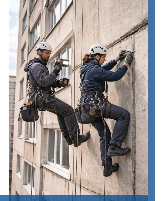 Обследование межпанельных швов в Калининграде от 1821 р. | ВЫСОТНИК-Клн