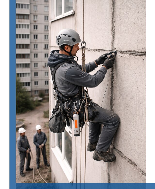 Обследование межпанельных швов и герметизация в Калининграде