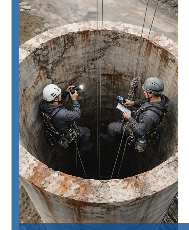 Обследование дымовой трубы: диагностика и оценка состояния в Калининграде